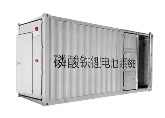 سیار میکروگرید کانتینر سیستم ذخیره انرژی برای جعبه ترانسفورماتور قدرت 2500Ah
